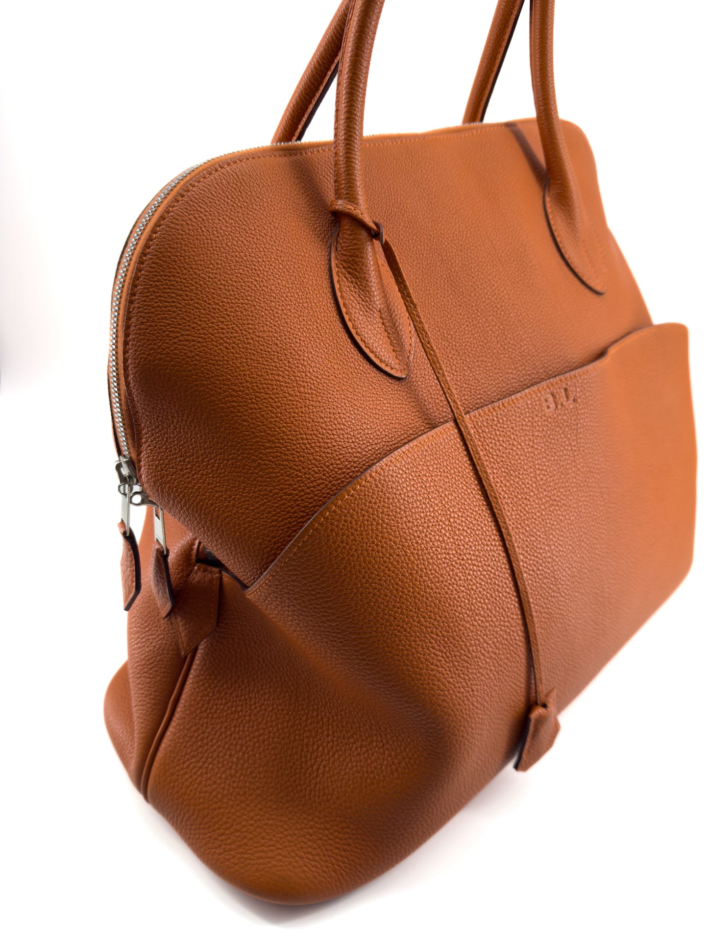 Sac Hermès Bolide 45 en cuir Togo terre battue – Élégance intemporelle et excellence artisanale (année 2006)