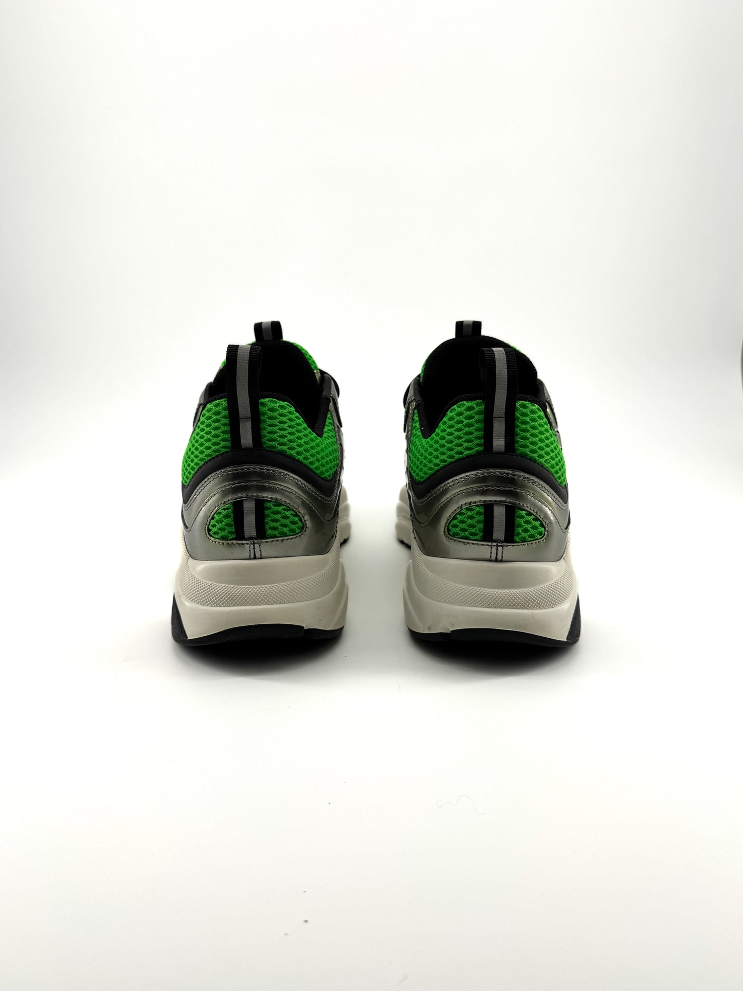 Baskets Dior B22 Silver Green – Sneakers de Luxe Homme