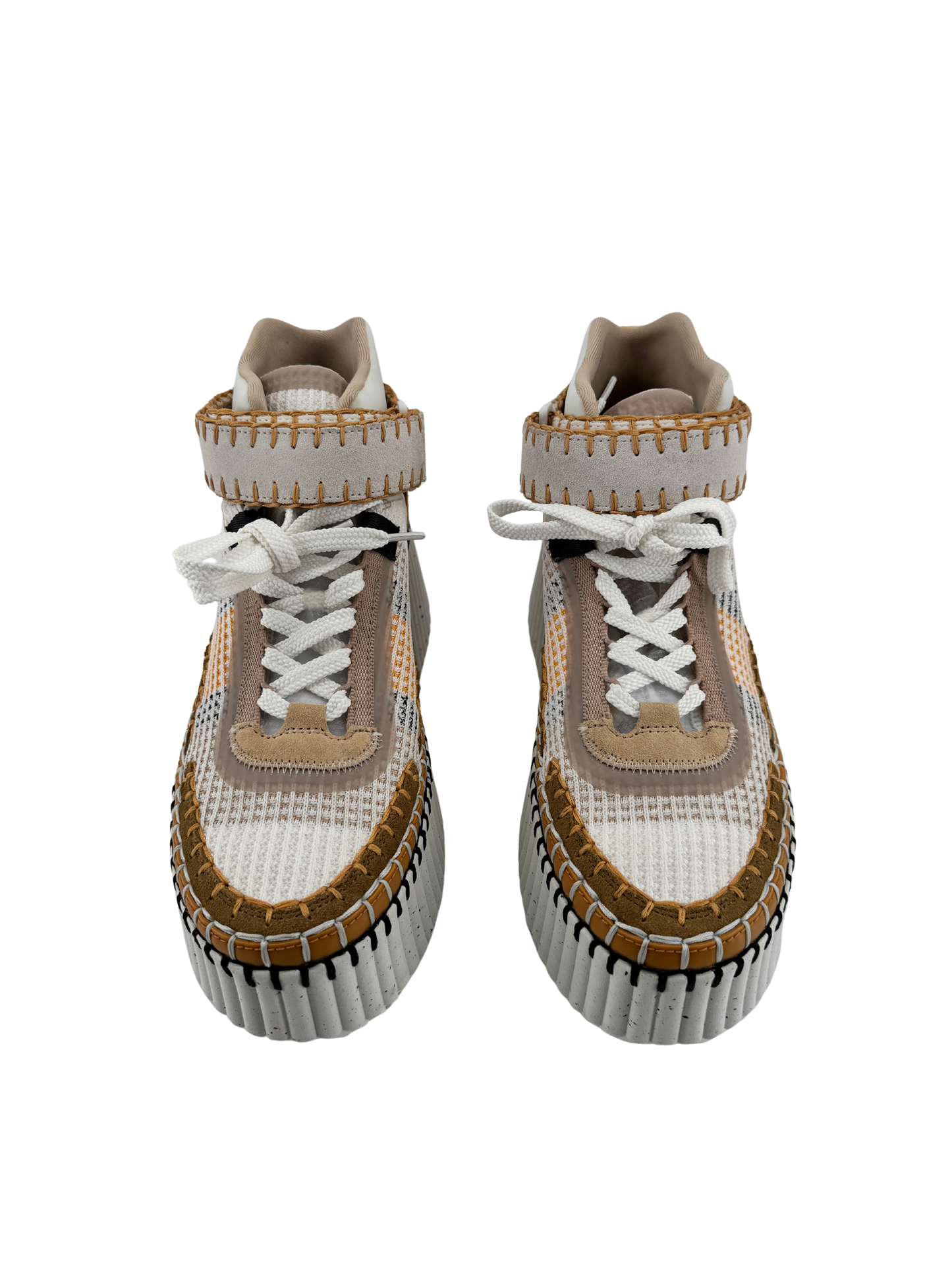 Baskets Compensées Nama Chloé – L’élégance architecturale au service du style contemporain