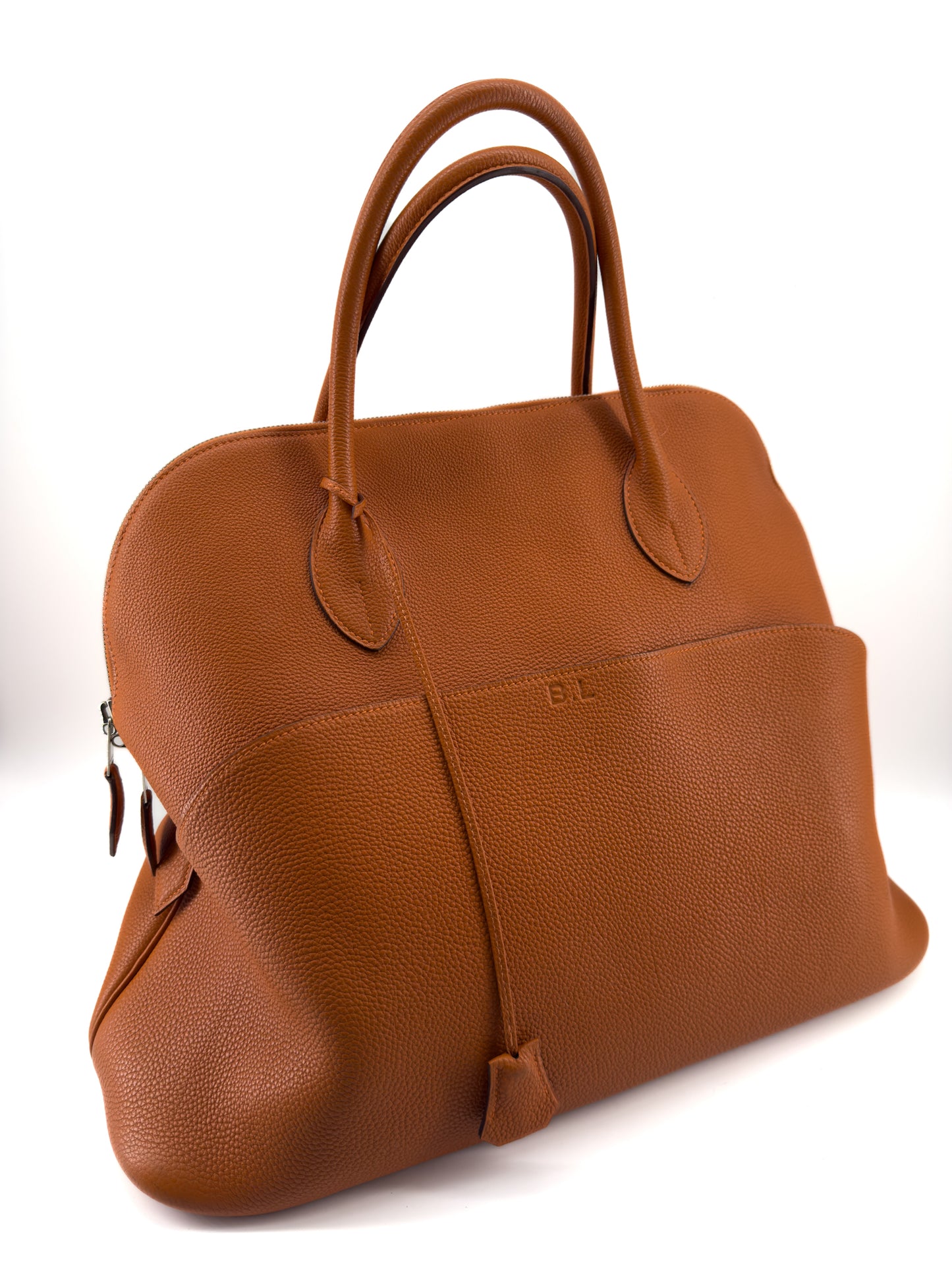 Sac Hermès Bolide 45 en cuir Togo terre battue – Élégance intemporelle et excellence artisanale (année 2006)