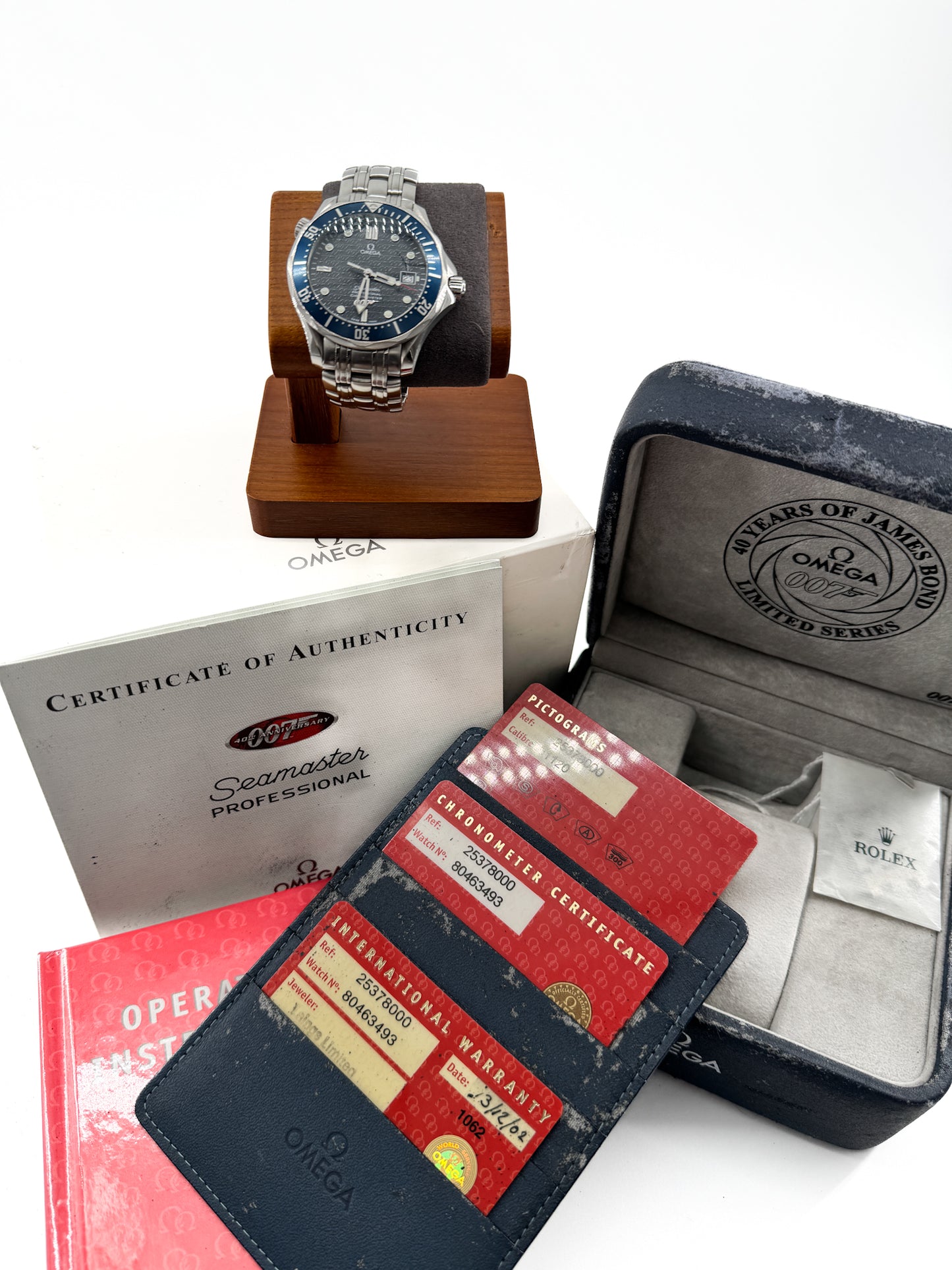 Omega Seamaster Professional 300M James Bond 40e Anniversaire – Édition Limitée 2002