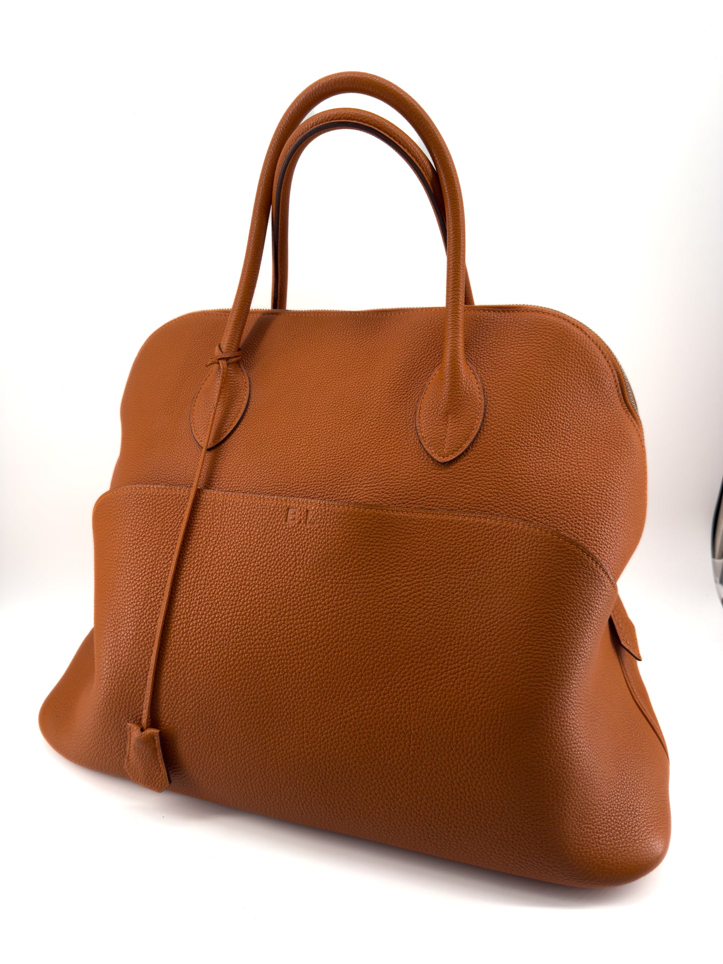 Sac Hermès Bolide 45 en cuir Togo terre battue – Élégance intemporelle et excellence artisanale (année 2006)