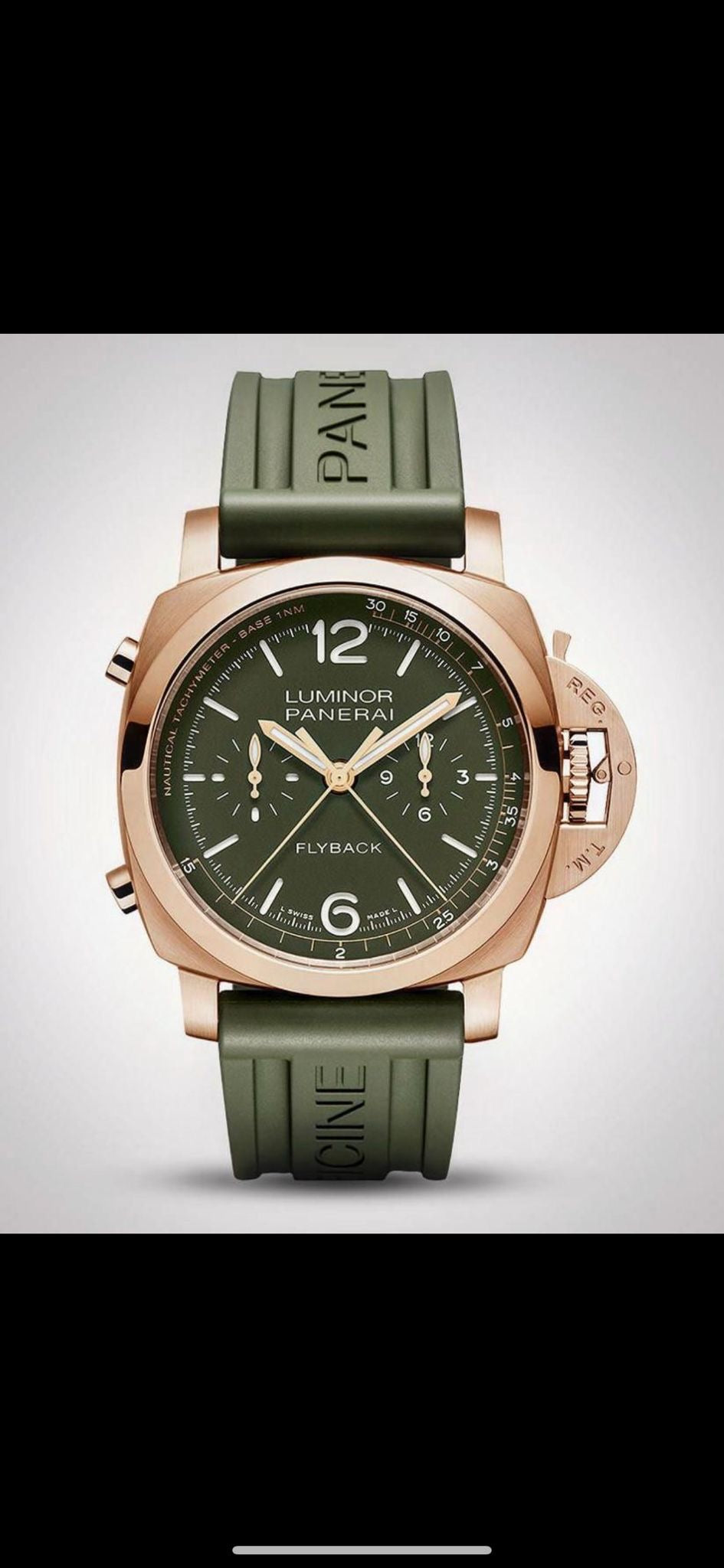 Panerai Luminor Chrono Flyback PAM01057 – Édition Limitée Cricket