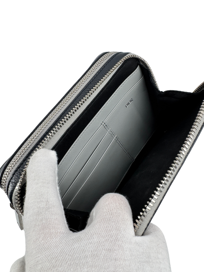 Dior Navy/Gray Leather Shoulder Bag — Contemporary Elegance by Dior