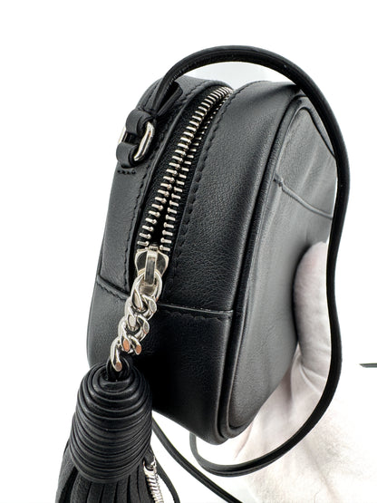 Sac Saint Laurent Blogger « Love » – Édition limitée en cuir noir brodé