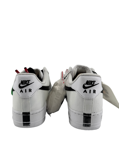 Nike x G-DRAGON (PEACEMINUSONE) — Air Force 1 Low “Para-Noise 2.0” cuir enduit blanc & swoosh noir (2020) | Réf. DD3223-100