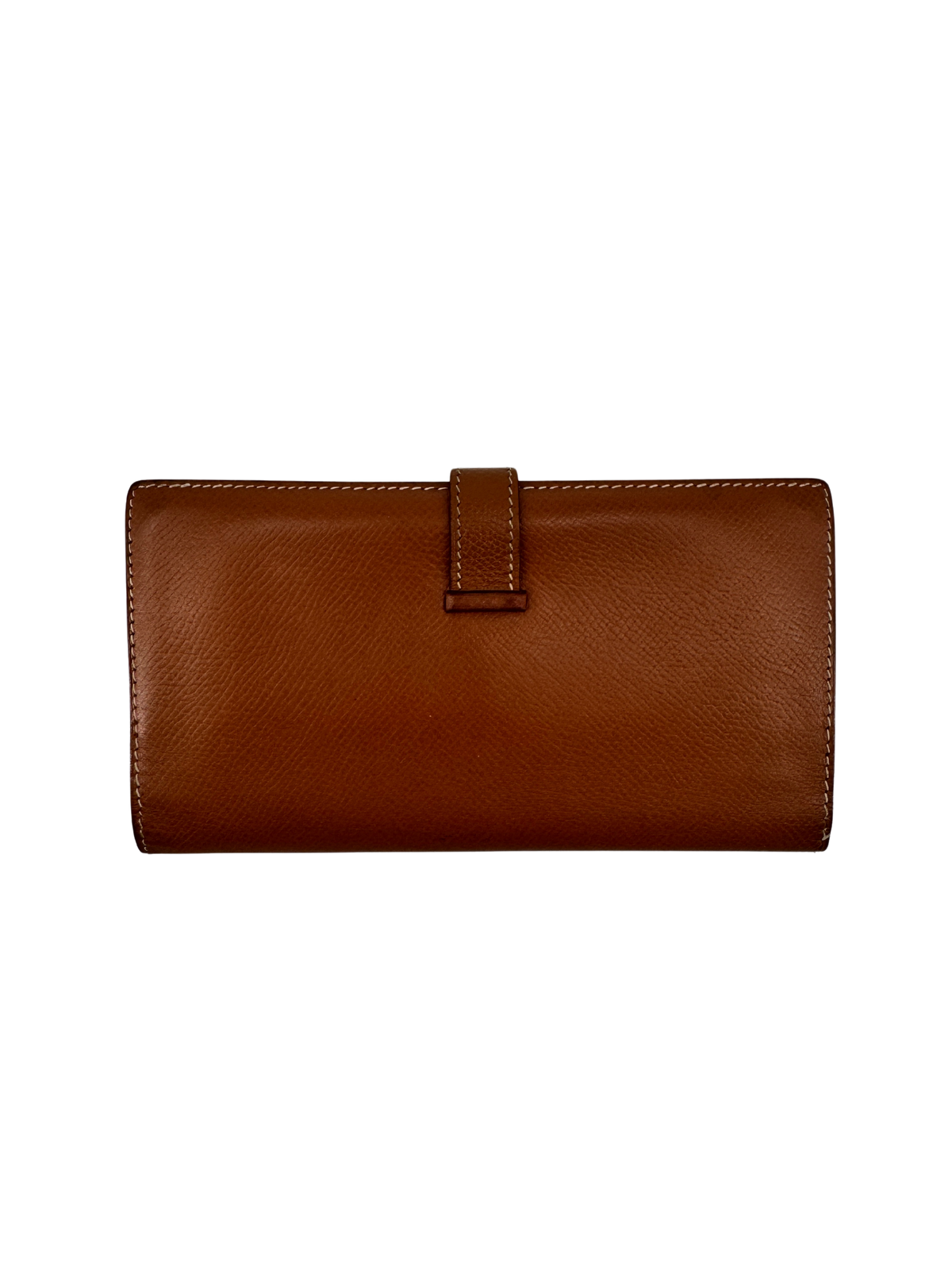 Hermès Béarn Soufflet — Cuir Epsom Gold, Fermoir H Palladié