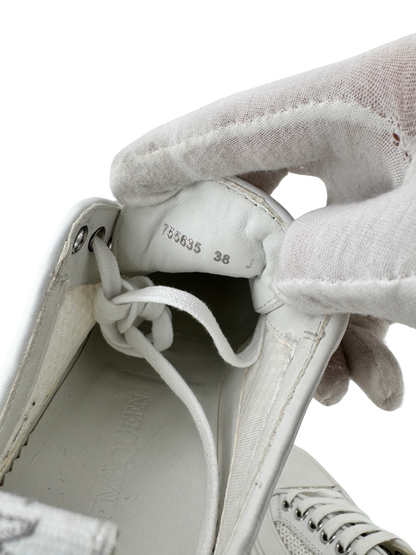 Alexander McQueen — Tread Slick Raffia Blanc, T.38