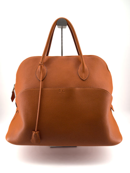 Sac Hermès Bolide 45 en cuir Togo terre battue – Élégance intemporelle et excellence artisanale (année 2006)