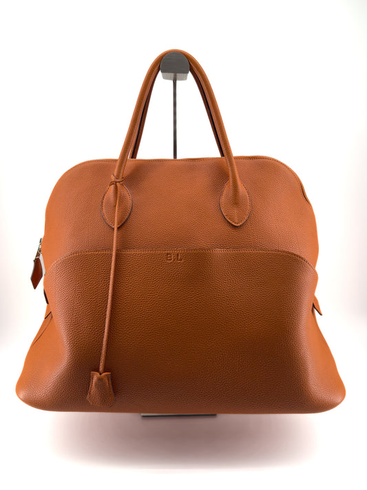 Sac Hermès Bolide 45 en cuir Togo terre battue – Élégance intemporelle et excellence artisanale (année 2006)