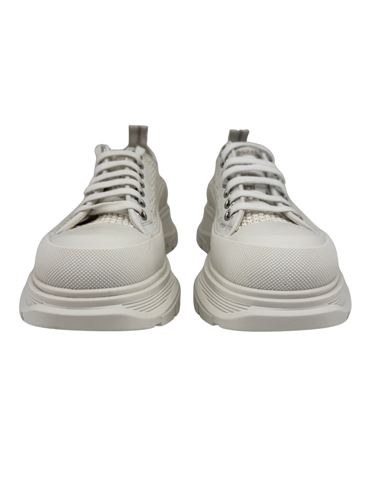 Alexander McQueen — Tread Slick Raffia Blanc, T.38