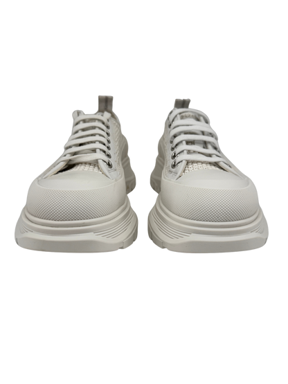 Alexander McQueen — Tread Slick Raffia Blanc, T.38