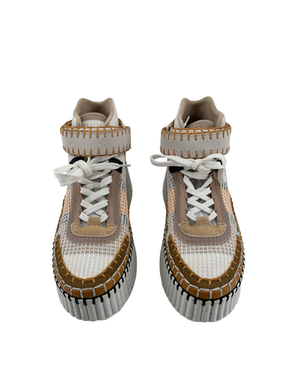 Baskets Compensées Nama Chloé – L’élégance architecturale au service du style contemporain