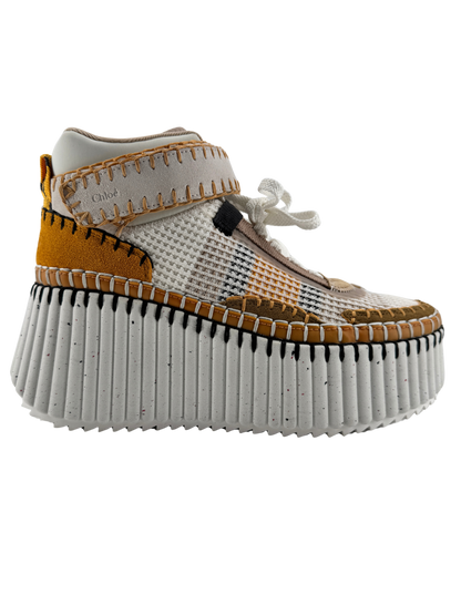 Baskets Compensées Nama Chloé – L’élégance architecturale au service du style contemporain
