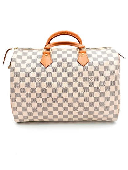 Sac Louis Vuitton Speedy 35 – Damier Azur
