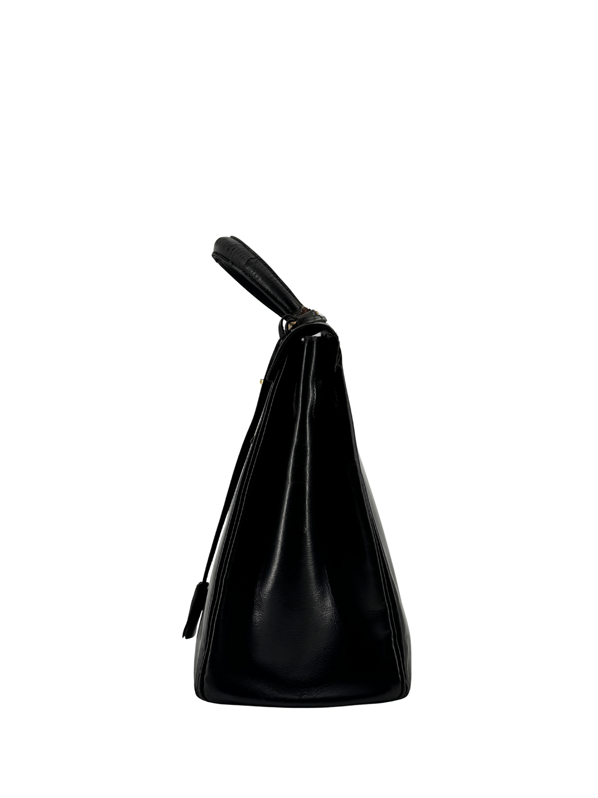 Hermès Kelly 32 Retourne — Veau Box Noir, circa 1965
