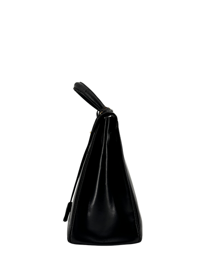 Hermès Kelly 32 Retourne — Veau Box Noir, circa 1965