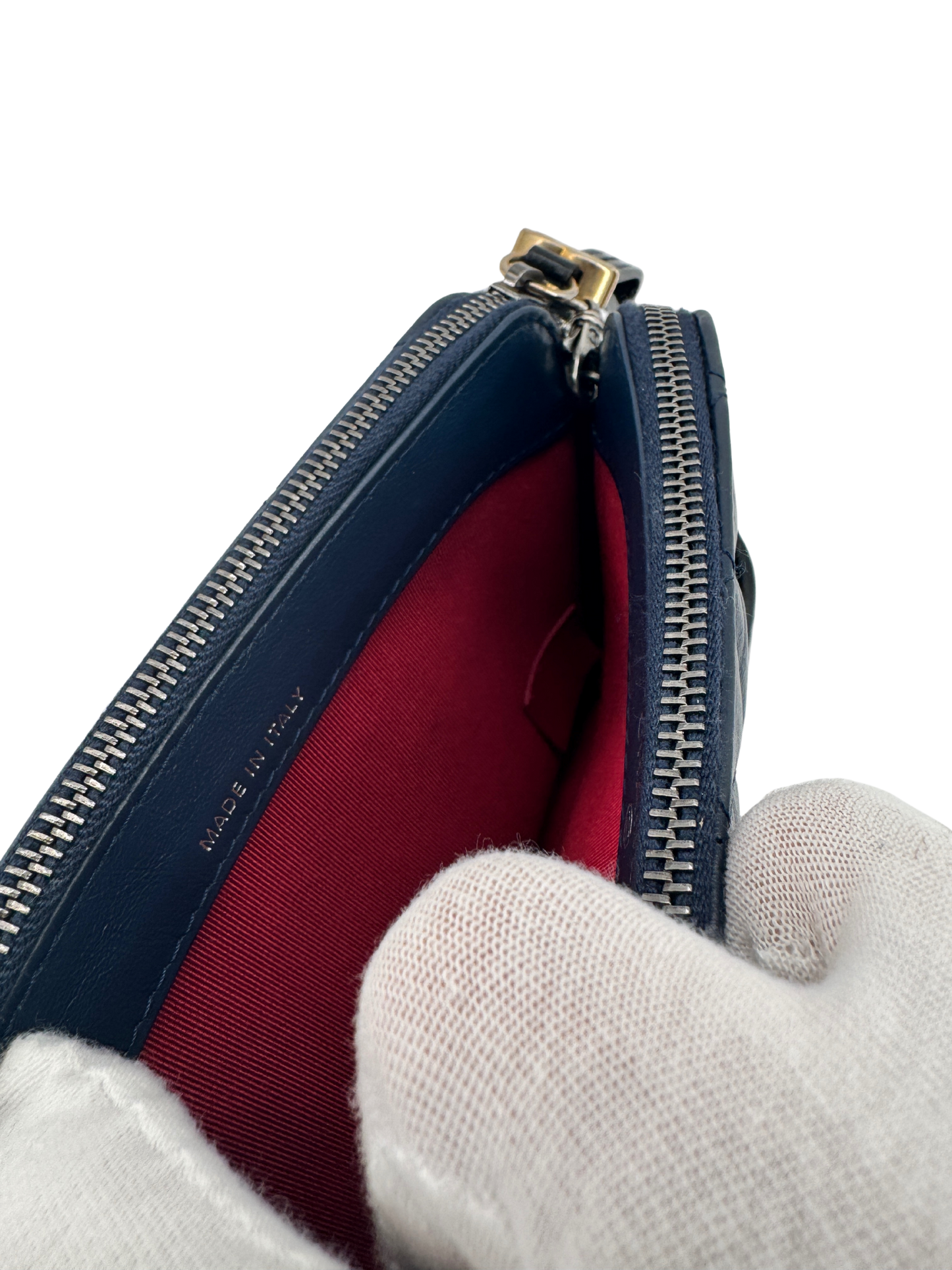 Chanel Gabrielle Small in quilted blue and black lambskin – Timeless elegance of 2018