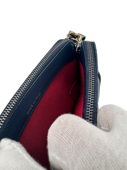 Chanel Gabrielle Small in quilted blue and black lambskin – Timeless elegance of 2018