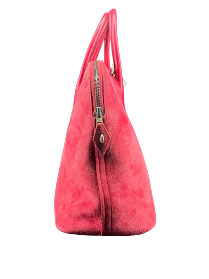 Sac Hermès Bolide 35 en Daim Rose Vintage – L’Élégance Intemporelle d’un Icône du Luxe