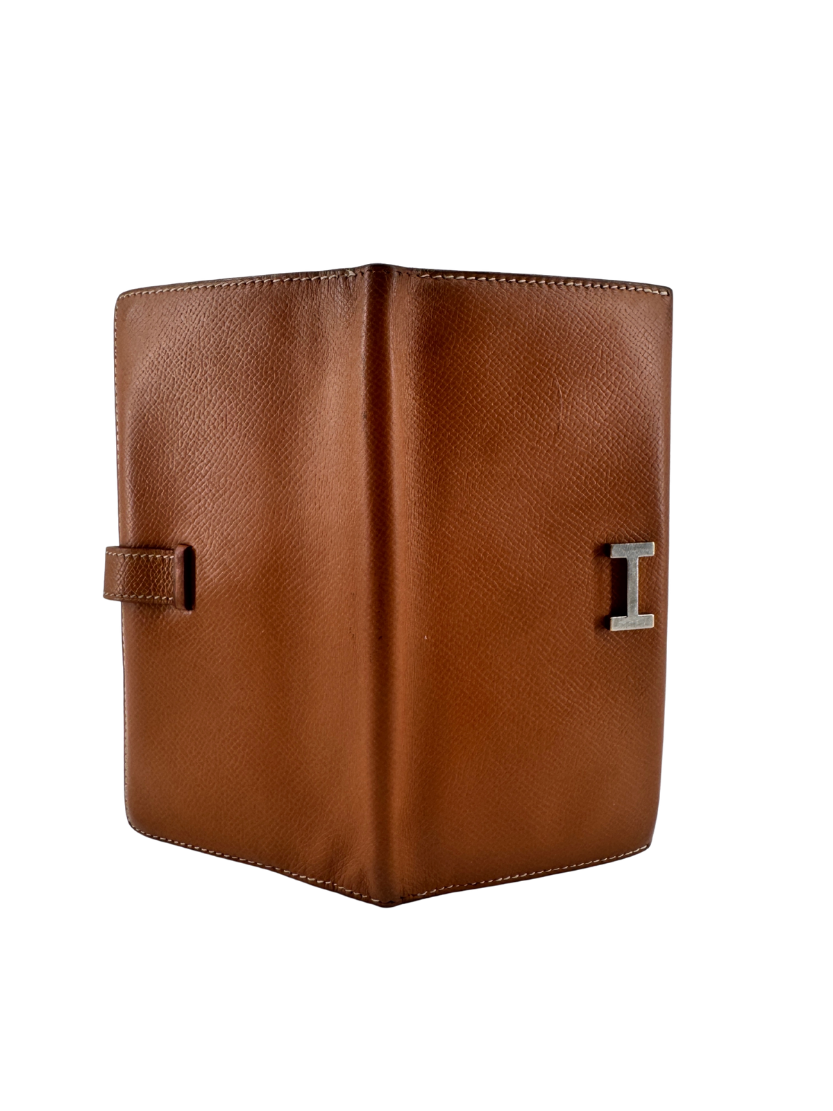 Hermès Béarn Soufflet — Cuir Epsom Gold, Fermoir H Palladié