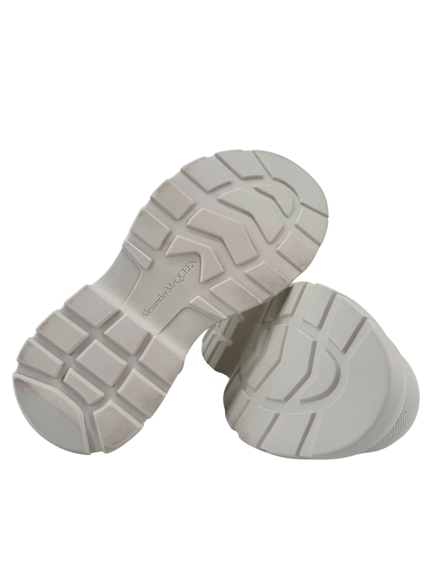 Alexander McQueen — Tread Slick Raffia Blanc, T.38