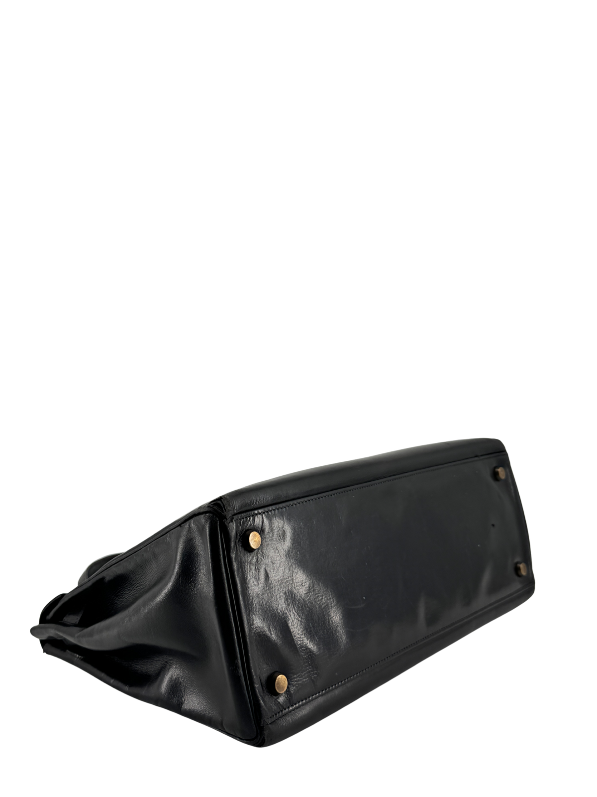 Hermès Kelly 32 Retourne — Veau Box Noir, circa 1965