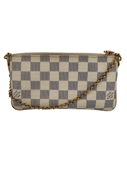 Louis Vuitton Pochette Mila PM in Damier Azur canvas – Solar elegance and timeless style