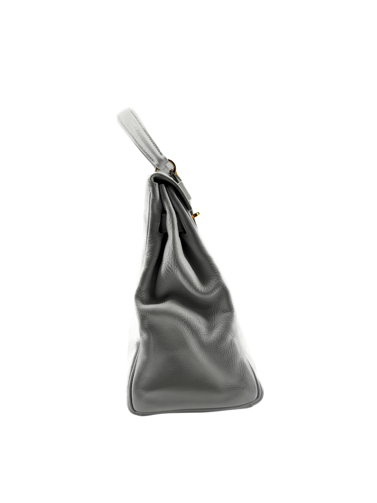 Hermès Kelly Retourné 32 — Veau Grainé Blanc, circa 1965