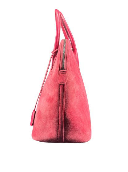 Sac Hermès Bolide 35 en Daim Rose Vintage – L’Élégance Intemporelle d’un Icône du Luxe