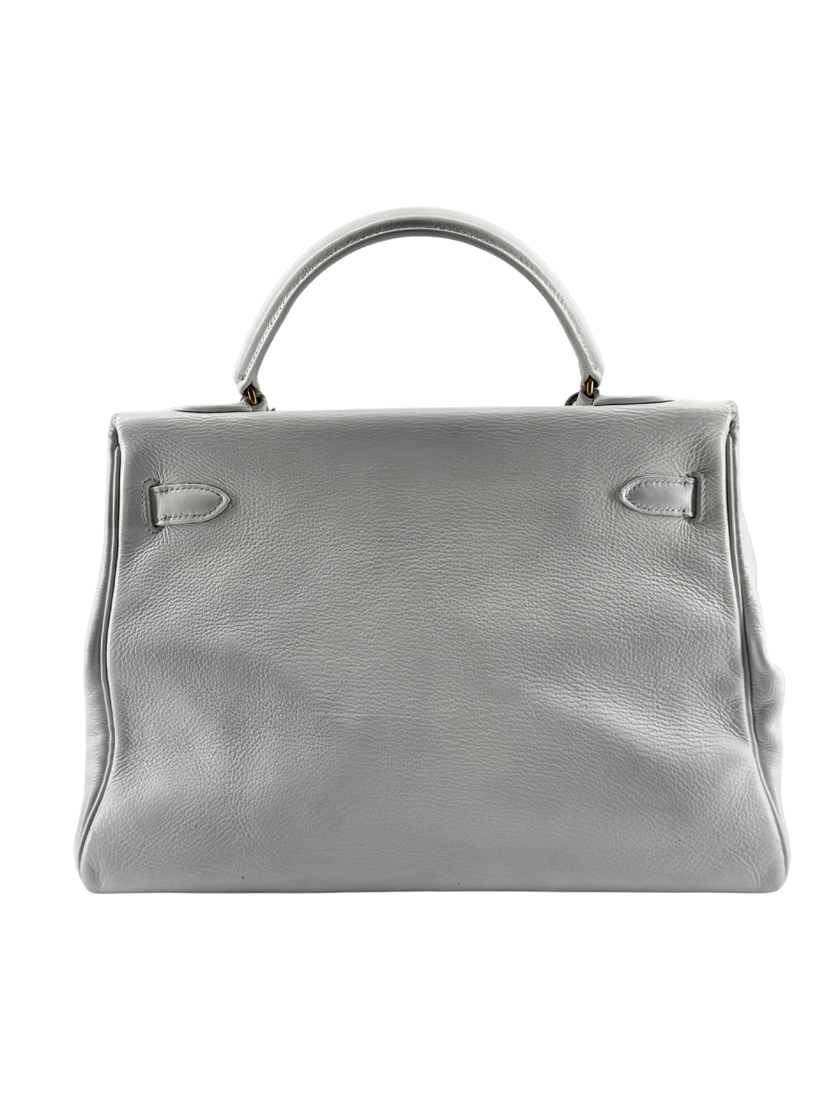 Hermès Kelly Retourné 32 — Veau Grainé Blanc, circa 1965