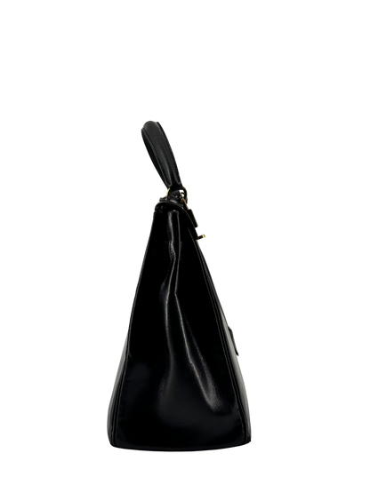 Hermès Kelly 32 Retourne — Veau Box Noir, circa 1965